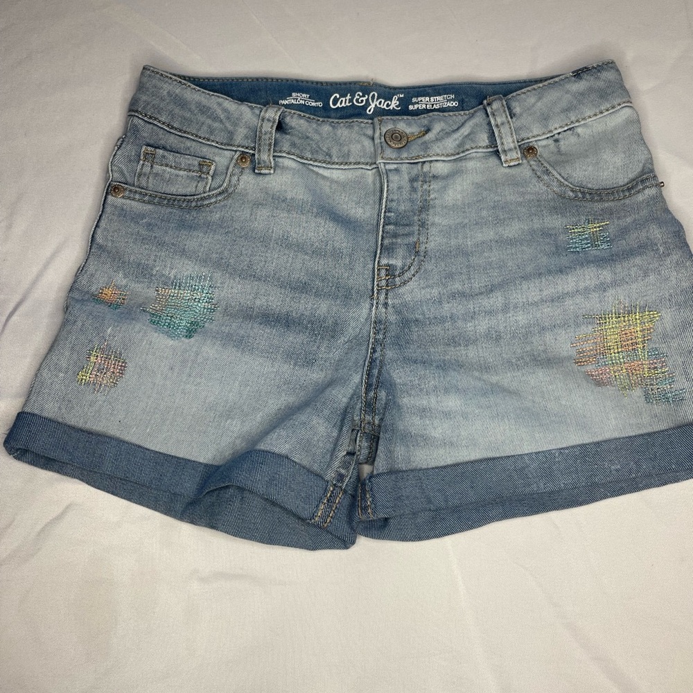 Girl Jean Shorts